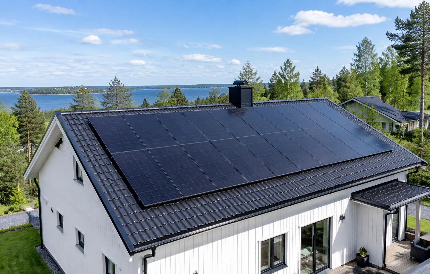Solceller & batterilagring